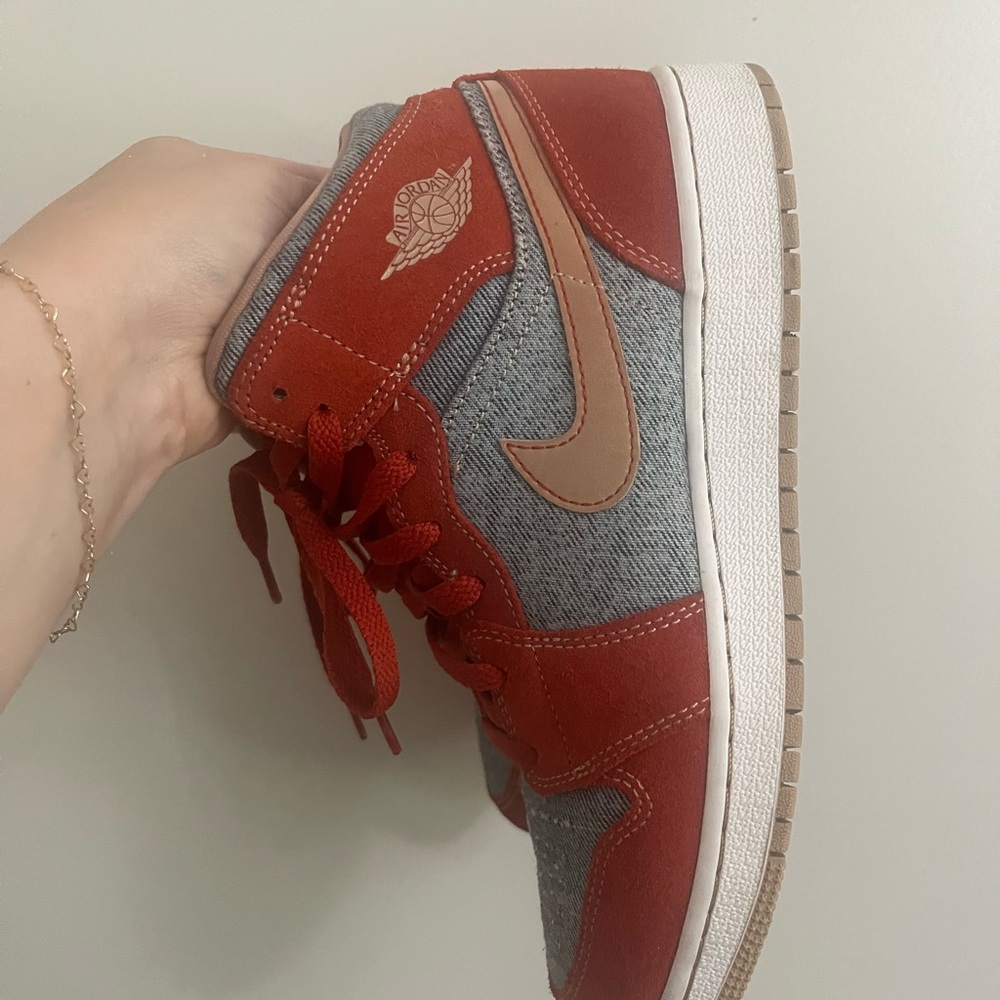 Air Jordan 1 Mid denim (GS)